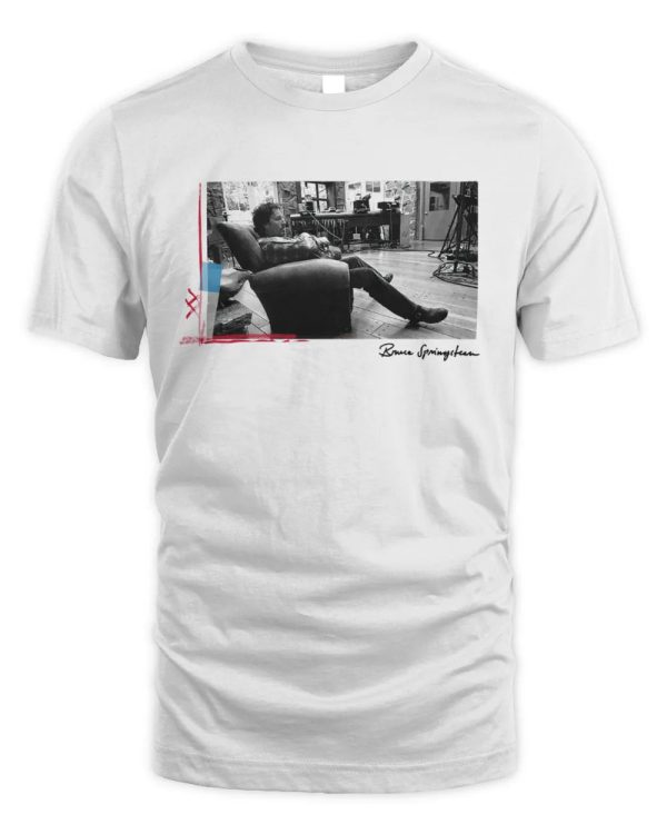 Bruce Springsteen Best Of Bruce Springsteen White T Shirt - Image 2