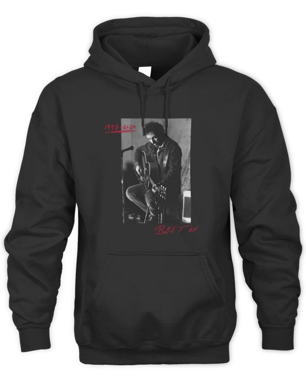 Bruce Springsteen Merch Bruce Springsteen Best Of Bruce Springsteen Black T Shirt - Image 2