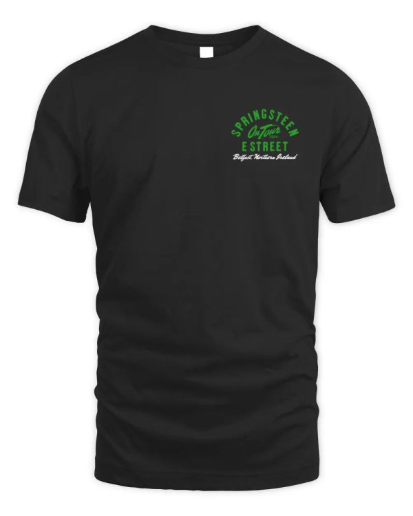 Bruce Springsteen Merch Springsteen And The E-Street Band Belfast 2024 Tour Shirt - Image 2
