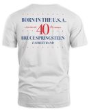 Bruce Springsteen Merchandise Born in the USA 40th Anniversary Cover Shirt