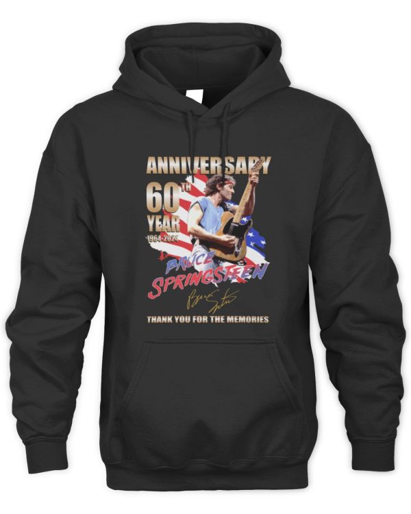 Bruce Springsteen Merch Anniversary 60th Year 1962-2024 Bruce Springsteen Signature Thank You For The Memories - Image 2