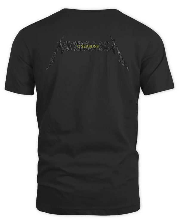 Metallica Merch Metallica M72 Charred T Shirt