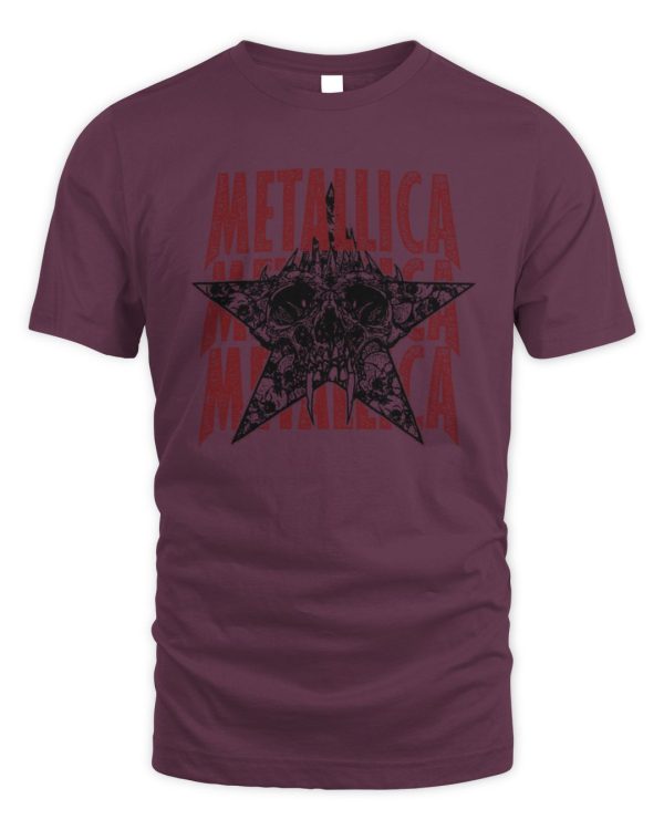 Metallica Store Metallica King Nothing Burnout T Shirt