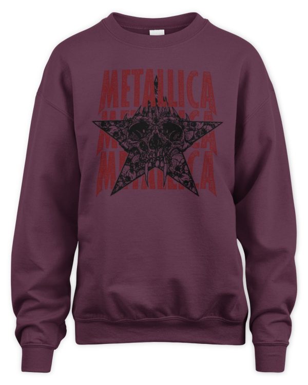 Metallica Store Metallica King Nothing Burnout T Shirt - Image 3