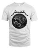 Metallica Shop Merch Black Album Poster T-Shirt