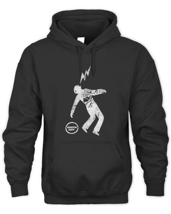Green Day Merch Vintage Warning Reprint Hoodie - Image 2