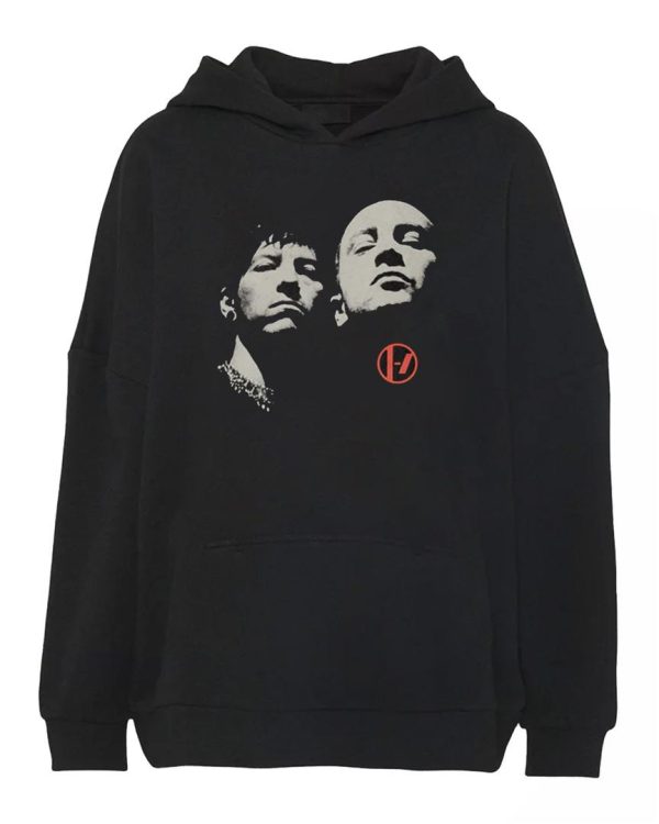 Twenty One Pilots Merch Faces Hoodie