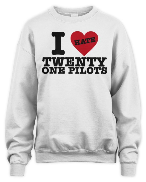 Official I Love Hate Twenty One Pilots 2024 Tee - Image 3