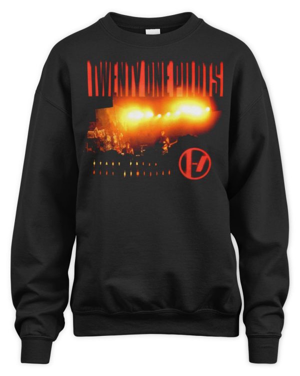 Eyesore Merch Twenty One Pilots Sweat Stage Shirt - Image 3