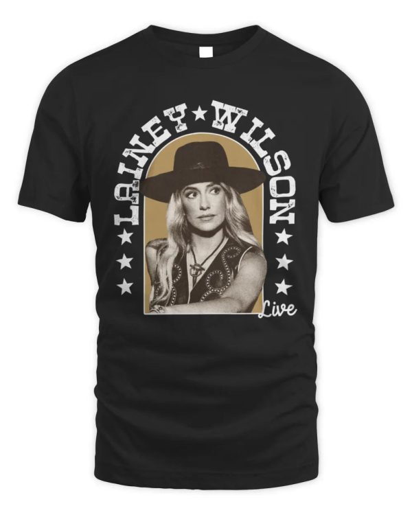 Official Lainey Wilson Admat Brown Hoodie Sweatshirt - Image 2