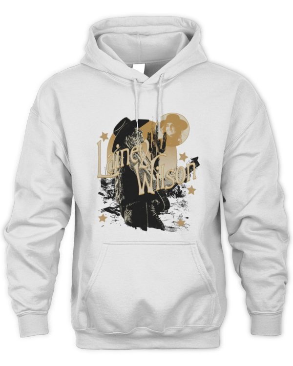 Lainey Wilson Cream Guitar T-Shirts - Image 2