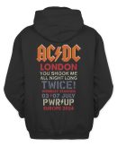 Acdc London Power Up Tour Shirt
