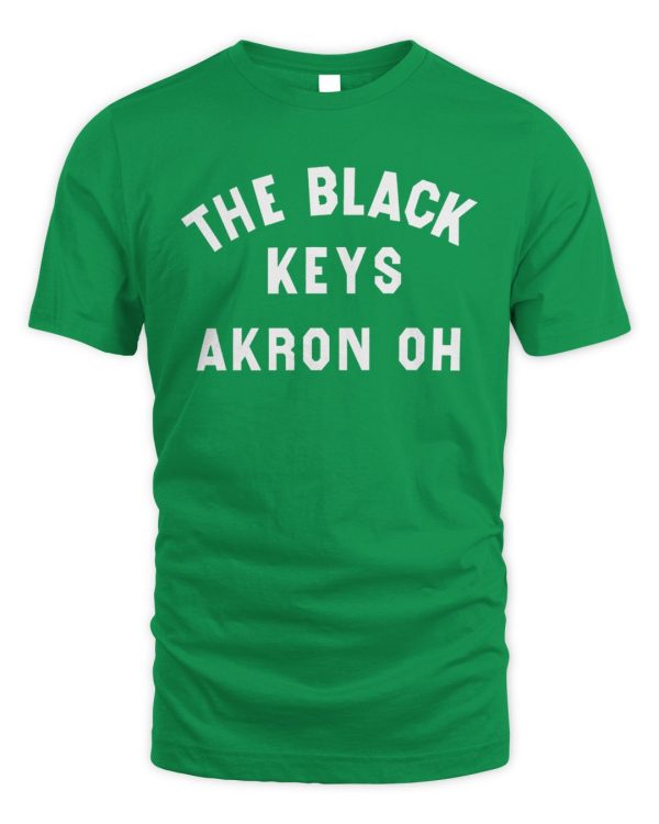The Black Keys Official Merchandise Akron Oh Forest Green Hoodie Reebedo Shirt