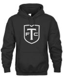 Official Toronto FC Branded Black Shield Hoodie Reebedo Shirt