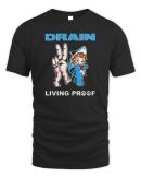 Official Drain Kewpie Flash Black Tshirts Reebedo Shirt