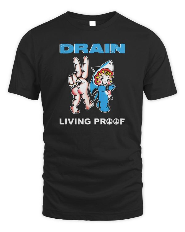 Official Drain Kewpie Flash Black Tshirts Reebedo Shirt