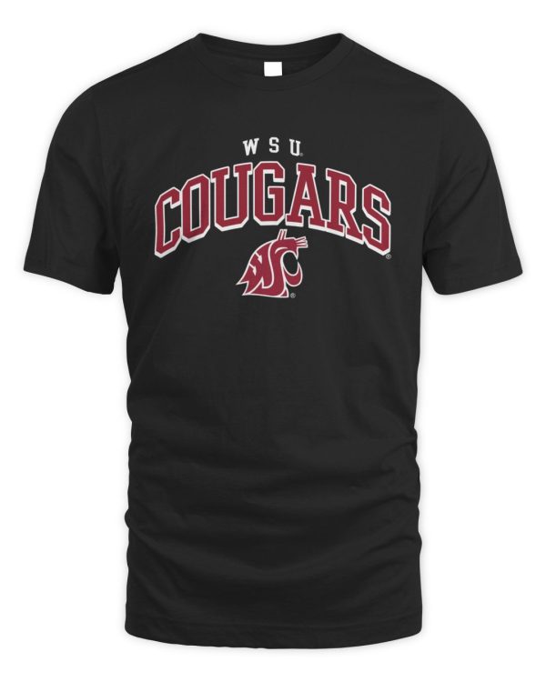 Official Branded Heather Charcoal Washington State Cougars Line Corps Hoodie Reebedo Shirt