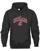 Official Branded Heather Charcoal Washington State Cougars Line Corps Hoodie Reebedo Shirt