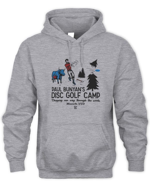 Paul Bunyan Disc Golf Official Hoodie Reebedo Shirt - Image 2
