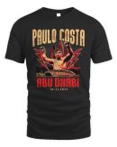 Official Paulo Costa Merch Abu Dhabi Arena Black Hoodie Reebedo Shirt
