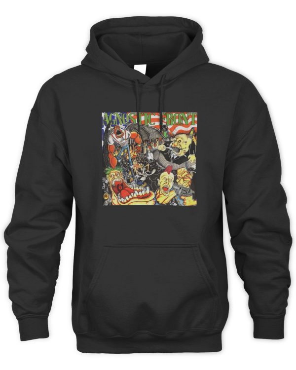 Official Agnostic Front Cause For Alarm Shirt Tee Reebedo Shirt - Image 2