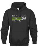 Official Nascar Ty Gibbs Richard Childress Racing Team Collection Black Hot Lap T-Shirt Reebedo Shirt