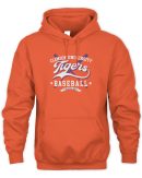 Official Orange Clemson Tigers Toni Baseball T-Shirt Reebedo Shirt
