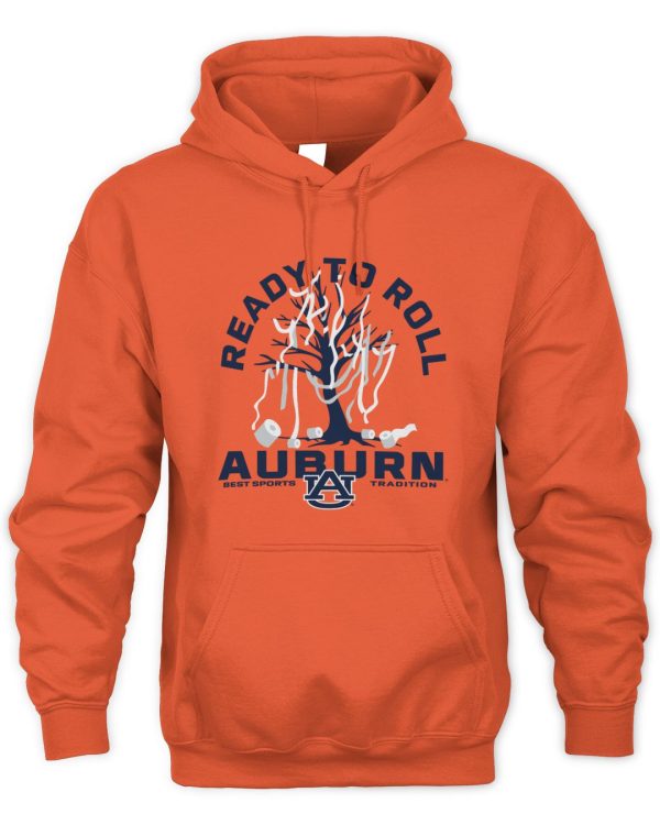 Auburn Tigers Ready To Roll Official Hoodie Reebedo Shirt - Image 2