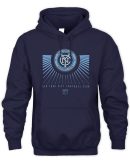Official New York City FC Branded Navy Retreat Tee Shirt Reebedo Shirt