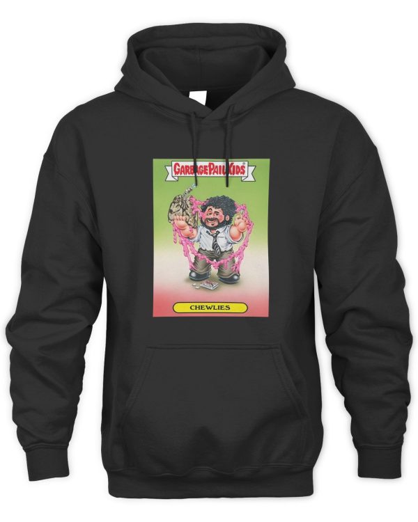 Official Clerks X Garbage Pail Kids Mad Engine Unisex Chewlies Caricature Hoodie Sweatshirt Reebedo Shirt - Image 2