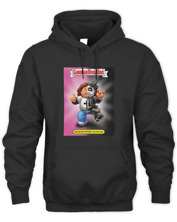 Official Clerks X Garbage Pail Kids Mad Engine Unisex Blockchain Coltrane Caricature T-Shirt Reebedo Shirt - Image 2