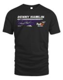 Official Denny Hamlin Joe Gibbs Racing Team Collection Hot Lap T-Shirt Reebedo Shirt