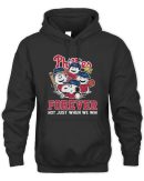 Official Philadelphia Phillies Forever Not Just When We Win Snoopy Charlie Brown Logo Hoodie Reebedo Shirt