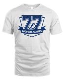Official Tampa Bay Lightning Victor Hedman 1000 Game Logo Tee Reebedo Shirt