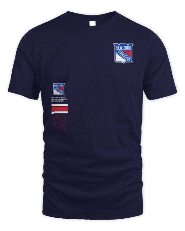 Official New York Rangers Represent Branded Navy Hoodie Sweatshirt Reebedo Shirt