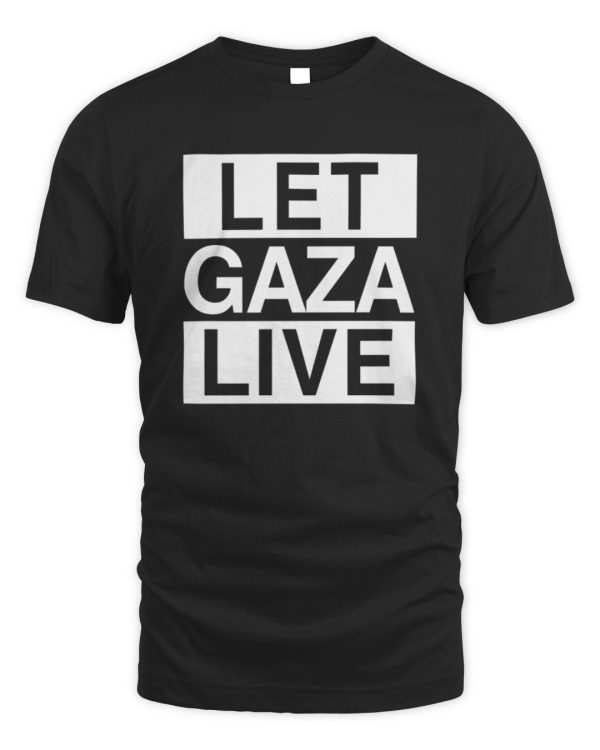 Official Let Gaza Live Shirt Reebedo Shirt