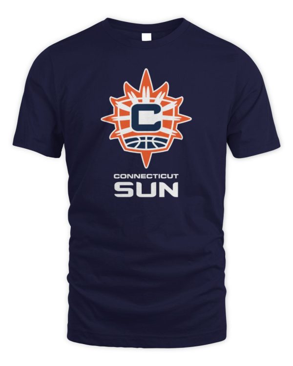 Connecticut Sun Orange Logo Official Hoodie Sweatshirt Reebedo Shirt