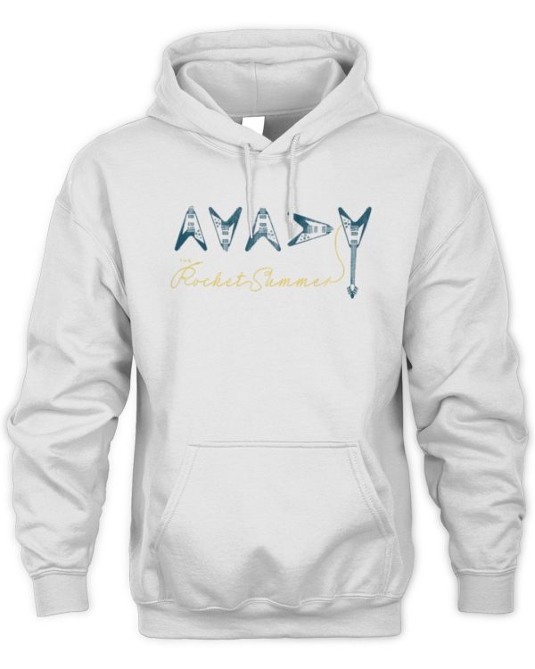 Official The Rocket Summer Flying V Avary T-Shirts Reebedo Shirt - Image 2