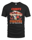 Official Kansas City Chiefs Football Snoopy Forever Not Just When We Win Hoodie Sweatshirt Reebedo Shirt