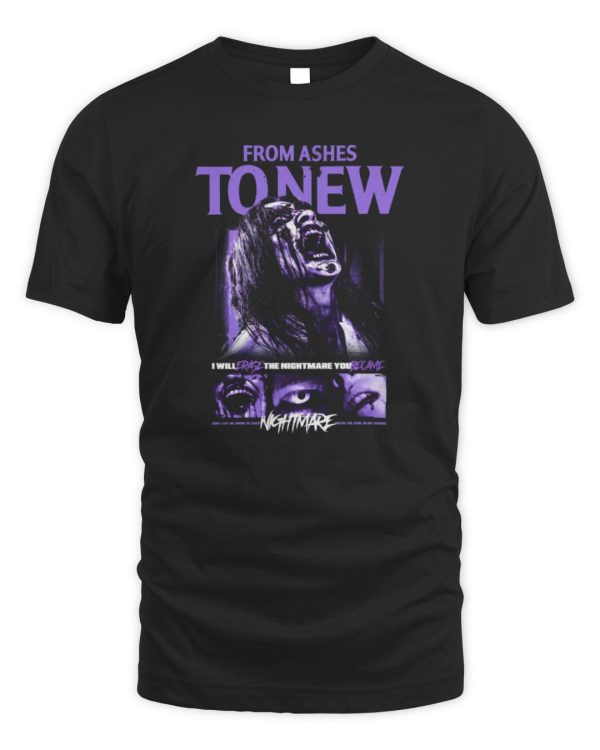 Official Nightmare Lyric Tee Shirt Reebedo Shirt
