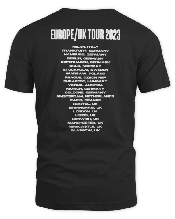Sleeping With Sirens Ctrl+Alt+Del Tour Black Official Hoodie Reebedo Shirt