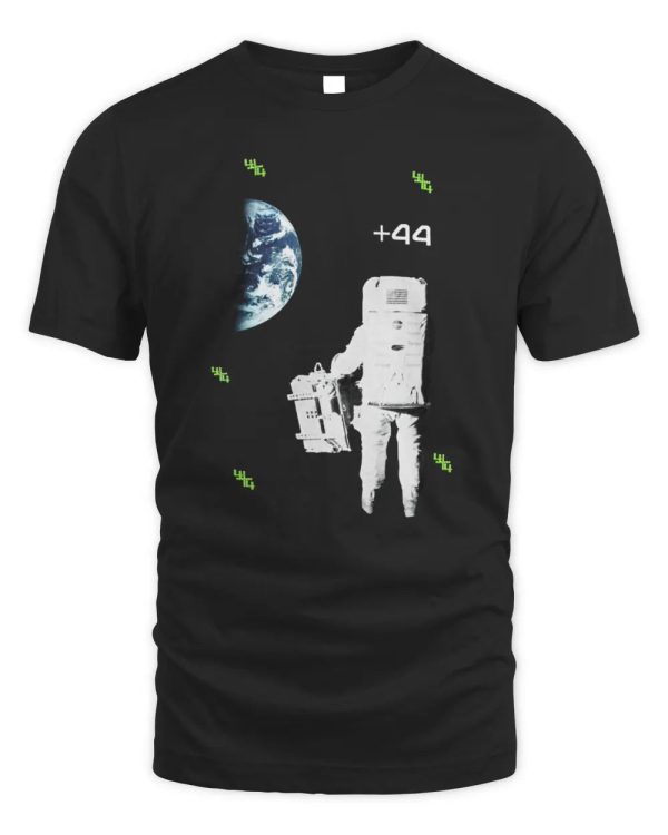 Lewis Hamilton Man On The Moon Tee Plus 44 Official Clothing Reebedo Shirt - Image 2