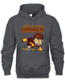 Official Washington Commanders Garfield Cat Grumpy Football Player Logo Hoodie Reebedo Shirt