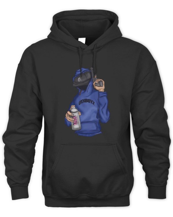 Official Geezyworld Shooter Otxboyz Tee Black Reebedo Shirt - Image 2