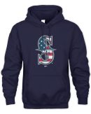 Navy Seattle Mariners Americana Official Hoodie Reebedo Shirt