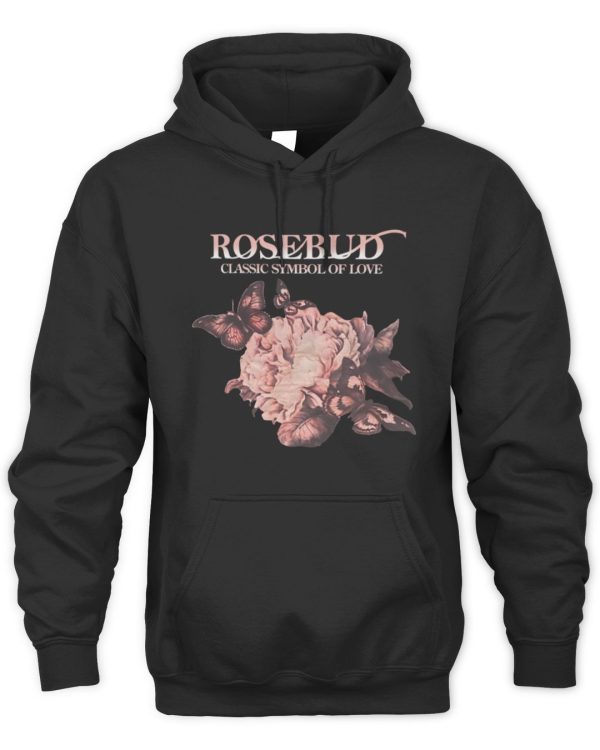 Official Rosebud Classic Symbol Of Love Hoodie Reebedo Shirt - Image 2