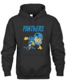 Official Carolina Panthers Garfield Cat Grumpy Football Player Hoodie Sweatshirt Reebedo Shirt