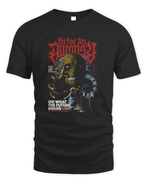 Fit For An Autopsy Shop Horror Black Hoodie Official Reebedo Shirt