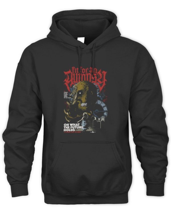 Fit For An Autopsy Shop Horror Black Hoodie Official Reebedo Shirt - Image 2