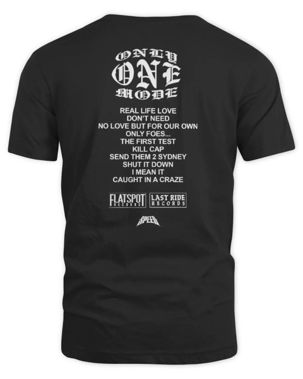 Speed Only One Mode Official Hoodie Sweatshirt Reebedo Shirt